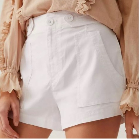 Maeve Pants - NWT MAEVE | by Anthropologie white shorts 14